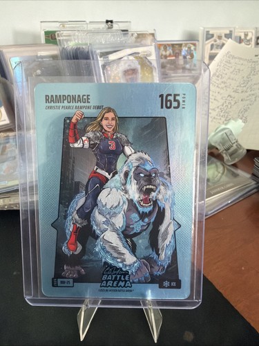 Bo Jackson Battle Arena Blue Battlefoil Ramponage