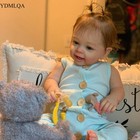NSNMWU 24'' Reborn Baby Doll Full Vinyl Silicone African American Girl
