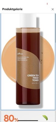 ISNTREE Grün Tea Fresh Toner 200ml [Erneuerung] - UK Verkäufer