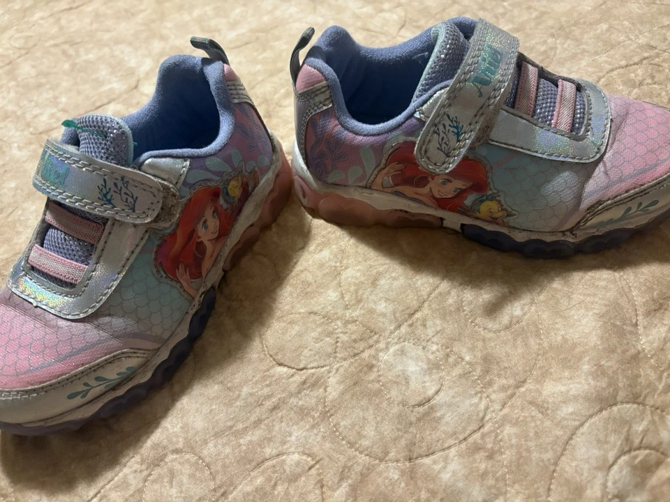 Sirenita Ariel Niñas Zapatos Talla 10 Zapatos Foto 2 de 4