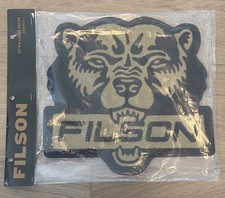 Filson Extra-Large Bear Badge Embroidered Patch | Made in USA | New in Package