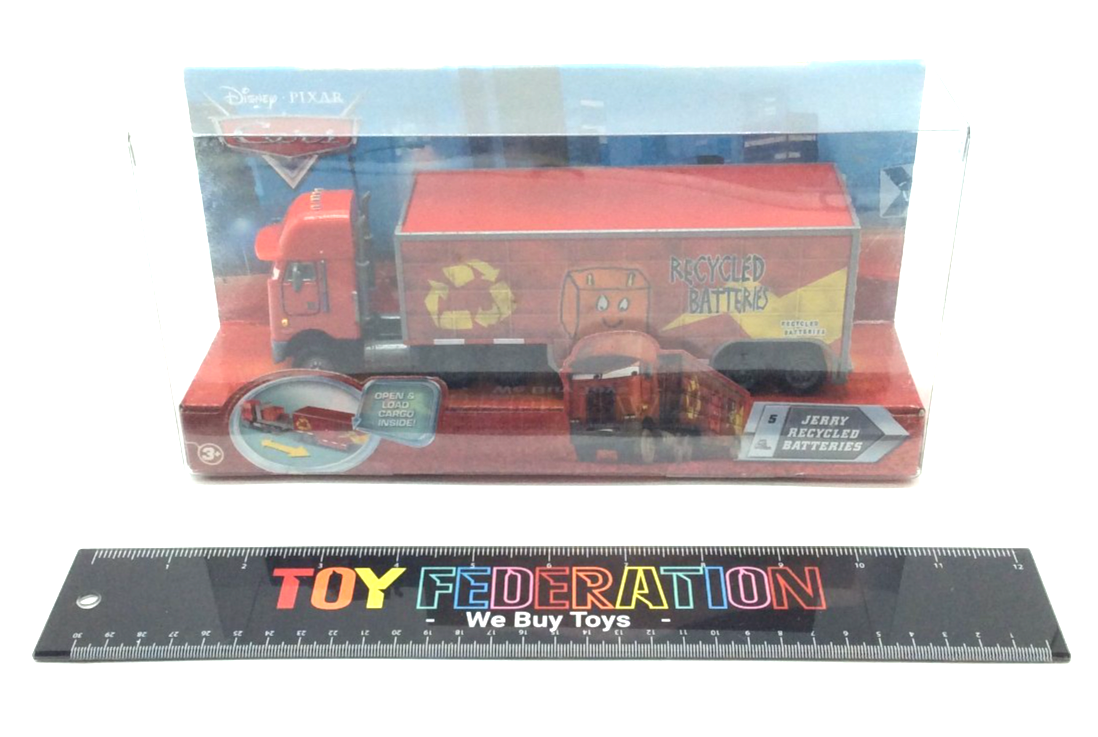 Disney Pixar Cars JERRY RECYCLED BATTERIES #5 Sealed | eBay