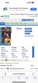 Sonic CD 1993 Sega CD Complete in Box