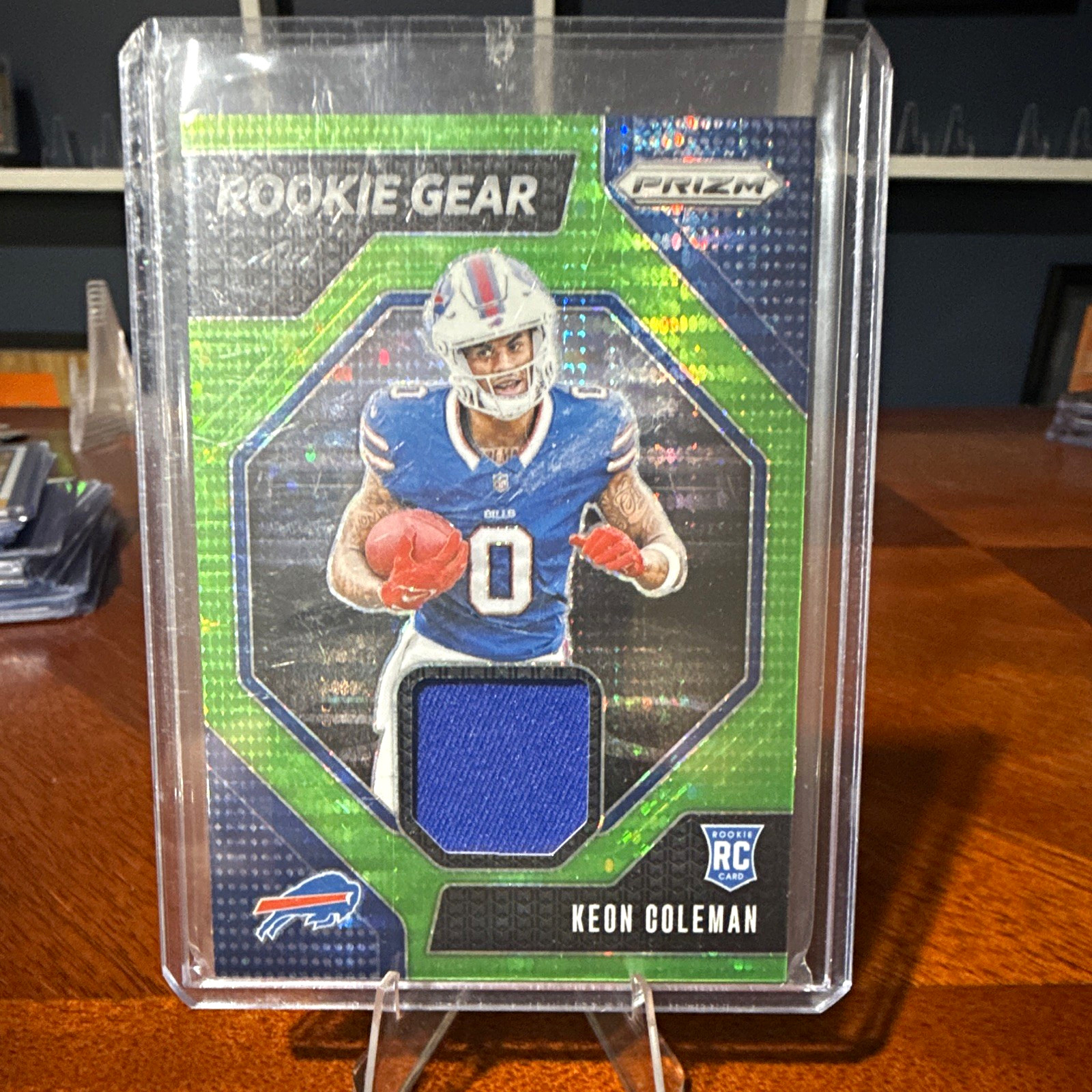 Keon Coleman Panini Prizm Rookie Gear #RGKCN Base