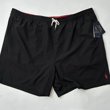 Polo Ralph Lauren Swim Trunks Mens 3XB Lined Shorts Pockets Drawstring Pony