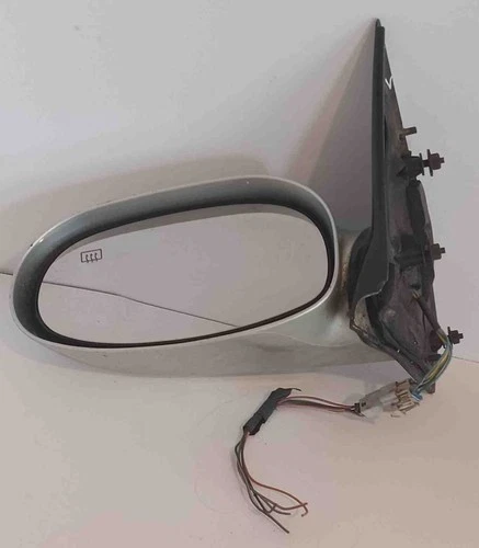 2002 SATURN L SERIES LH POWER HEATED DOOR MIRROR SILVER USED OEM