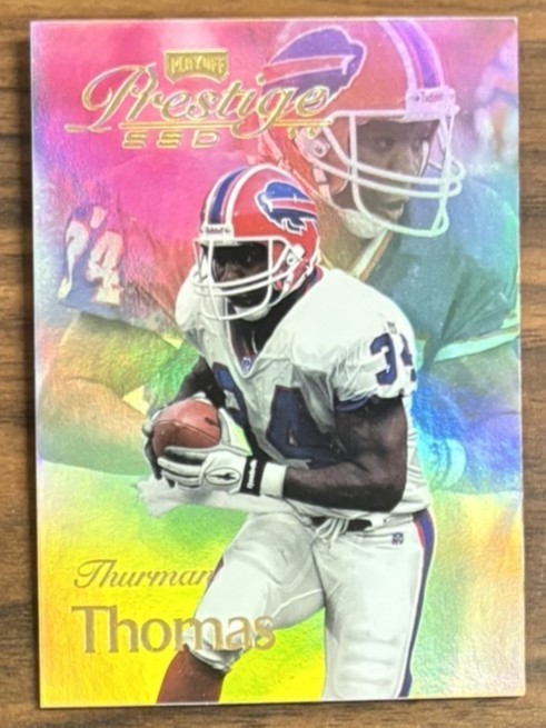 1999 Playoff Prestige SSD - Thurman Thomas #B015 Gold Spectrum /500