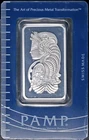 1oz Pamp Suisse Lady Fortuna Silver Bar .999 Fine Silver with Assay Cert - ST...