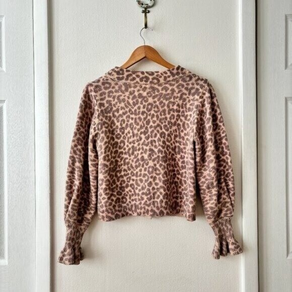 LoveShackFancy Boscom Wool Blend Cardigan Sweater… - image 5