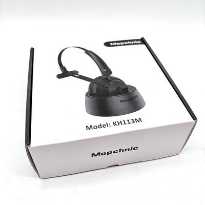 Mopchnic Mono Wireless Bluetooth Rechargeable Headset With Mic KH113M