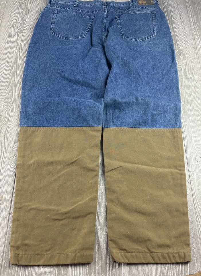 Cabela’s Men’s Denim Hunting Brush Pants, Two-Tone, Size: 42”W, 32” Brush Pants - Image 3 of 4