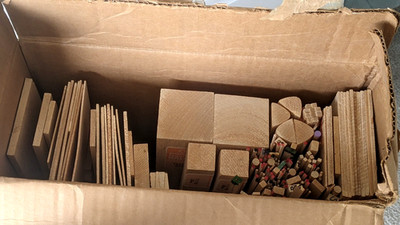 Huge Box of Premium Contest Sanded Balsa Wood Sheets & Pieces for Model Builders