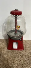 Antique Regal/Silver King 1 Cent Gumball Machine 1 Cent “Try Some”