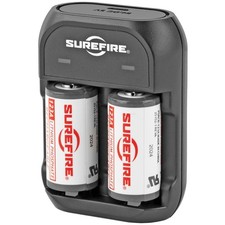 SUREFIRE 123A Rechargeable Batteries Includes Charger SFLFP123-KIT