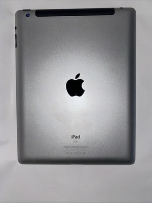 Apple iPad 3rd Gen 16GB Wi-Fi + Cellular AT&T 9.7'' Black - Working