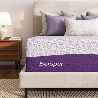 12'' & 14'' Medium Firm Copper Infused Gel Memory Foam Mattress