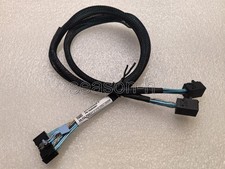 NEW MCIO 8x 74 Pin NVMe to 2 X Mini SAS SFF-8643 Cable - 80 CM