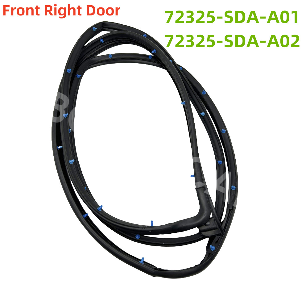 Fit For Honda Accord Sedan 2003-2007 2325-SDA-A01 Seal Strip Door Moulding Trim