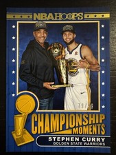 2018-19 NBA Hoops Road To The Finals Championship Moments 100 Stephen Curry /99