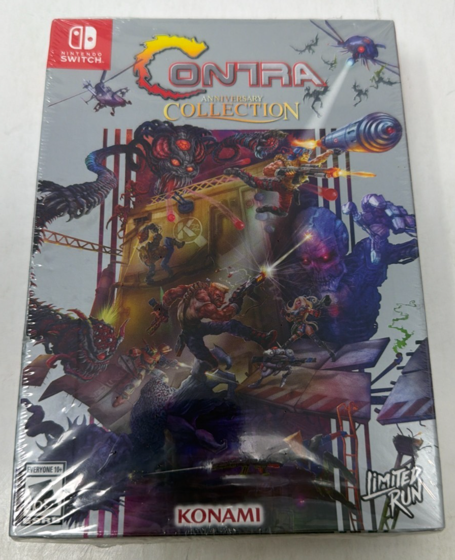 Contra Anniversary Collection Nintendo Switch New & Sealed! | eBay