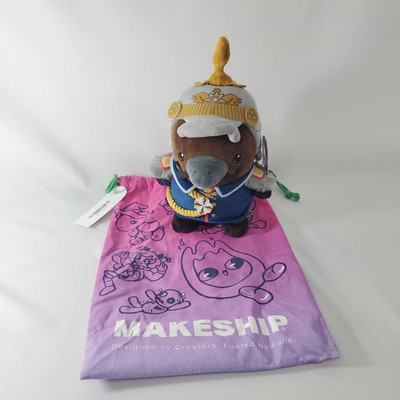 Makeship Kaiser Platypus Plushie By Paradox Interactive New W/Bag Only 6657 Made