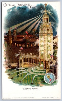 K44/ Buffalo New York Postcard 1901 Private Mailing Card Pan-American Expo 1