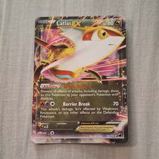 The Pokémon Company Latias EX 85/116 Plasma Freeze Full Art Holo UR English 2013