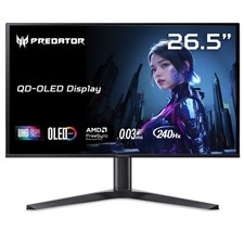 Acer Predator 27" UHD 4K 240Hz OLED Gaming Monitor HDR400 USB-C Built-in Speaker