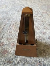 Vintage Seth Thomas Wood Metronome Talley 10 Cat 1267 Model E873-007