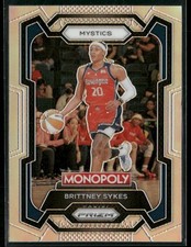 2024 Panini Prizm Monopoly WNBA #38 Brittney Sykes Silver Prizms