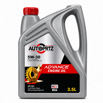 AUTOPRTZ 5W-30 Fully Synthetic Engine Oil API SN+ 3.5L Petrol Diesel CNG