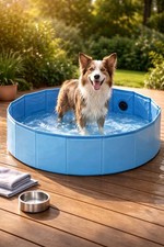 Hunde Pool Planschbecken faltbar 80 x 20 cm O...