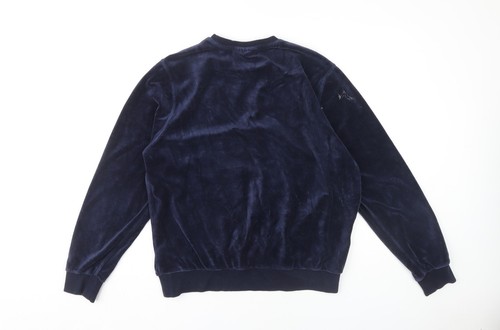 Sudadera Fila Unisex Terciopelo Azul L - Imagen 2 de 12