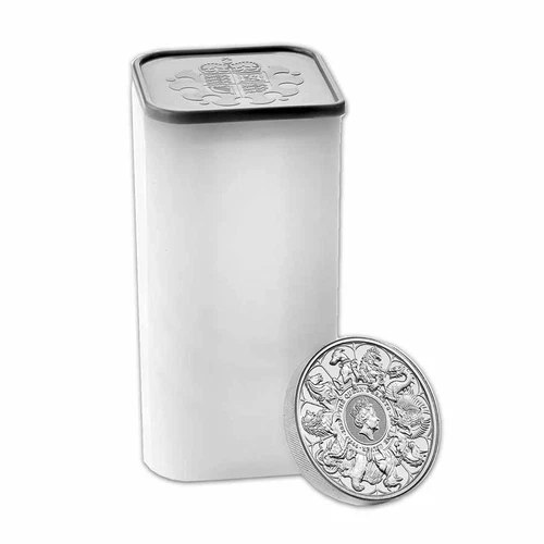 2021 Great Britain 2 oz Silver Queen's Beasts Collector Coin - Picture 4 of 5
