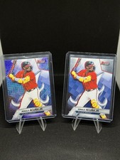 Ronald Acuña Jr. Bowman's Best Purple /250 Refractor & Base Lot