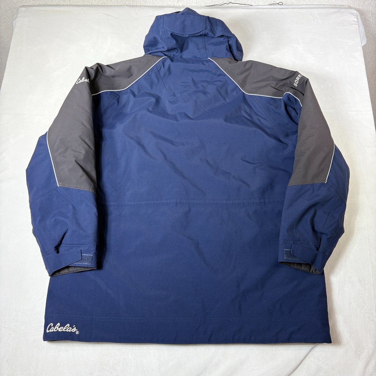 ウェア Cabelas Convertible FishingJacket Cabelas Guidewear Men's 2XL Blue Xtreme PARKA Guidewear Fishing