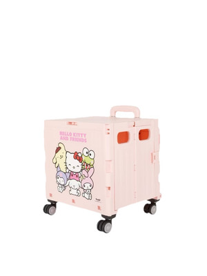 Hello Kitty Reise Aufbewahrungsbox mit Griff & Rollen