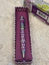 Vera Bradley Ballpoint Pen WATERCOLOR PURPLE RARE Find NWT NIB Gift