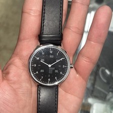 Mondaine Smartwatch MH1.R2S10.LG Unisex Helvetica No1 Regular Black Strap