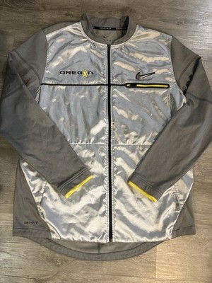 Oregon Ducks Nike Doernbecher Stomp Out Cancer Awareness Reflective Zip Jacket L