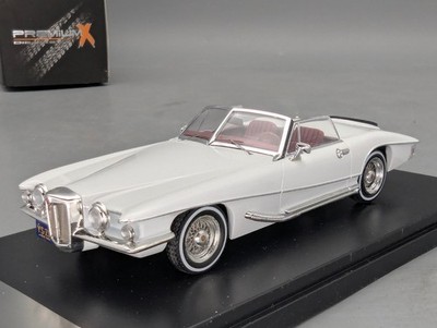 Modellautos 1:43 PremiumX Stutz Blackhawk Convertible 1971 OVP #2