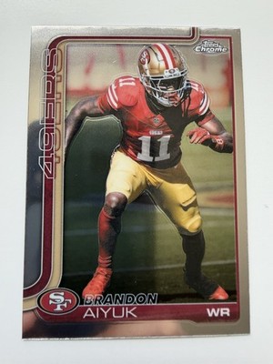 2025 Topps Chrome Football - Brandon Aiyuk