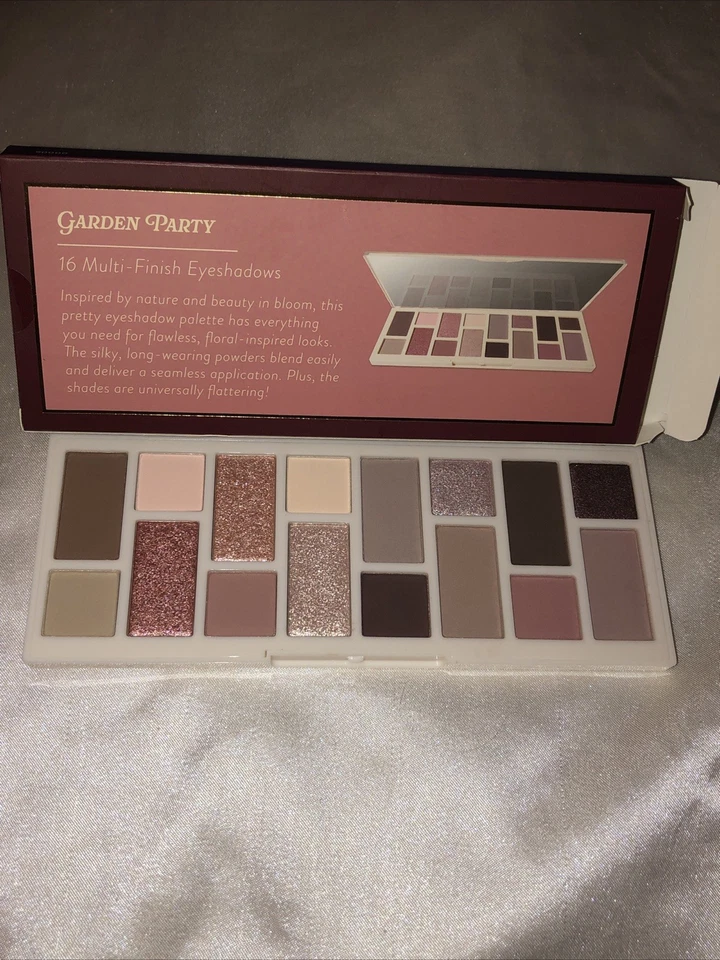 Paleta de sombras de ojos multiacabado Laura Geller Garden Party 16 20,4 g nueva en caja Foto 4 de 4