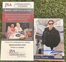 JOHN TRAVOLTA SIGNED DONRUSS TRADING CARD JSA COA PROOF AMERICANA RACC TRUSTED A
