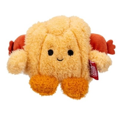 BumBumz 4.5-inch FundayBumz Plush Pig in a Blanket Russ Bumz Game Day Food NWT