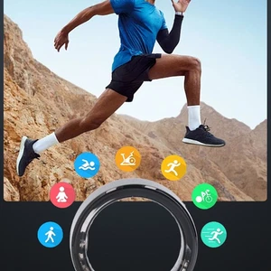 Smart Ring Smart Fitness Tracker Ring Stainless Steel For Daily Use
