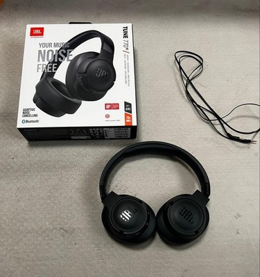 JBL Tune 770NC Kabellose Over-Ear Kopfhörer Noise Cancelling Schwarz Gebrauch...