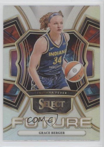 2024 Panini Select WNBA Select Future Silver Prizm Grace Berger #13