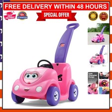 Smooth Whisper Ride Push Toy Car for Kids - Perfect Toddler Stroller Substitute