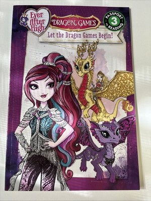 Ever After High: Dragon Games (2016, Paperback)- Good Quality